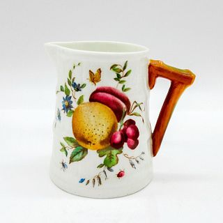 Royal Worcester Mini Barrel Pitcher, Fruits and Flowers