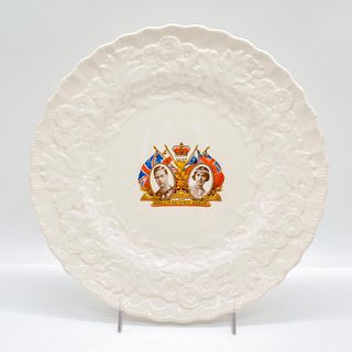 Alfred Meakin Commemorative Plate, George VI Queen Elizabeth