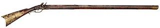 Kentucky Flintlock Rifle Marked P. Marker 