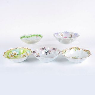 5pc Bavaria and Prussia Floral Bowls