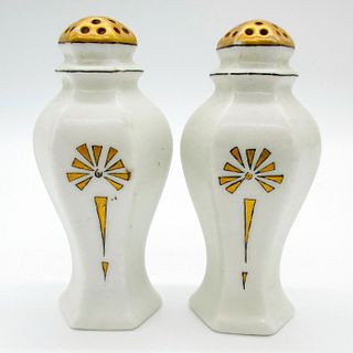 2pc O&EG Royal Austria Porcelain Salt Pepper Shakers