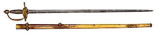 Model 1832 U.S. General's Sword and Scabbard 