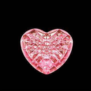 Waterford Crystal Paperweight, Heart