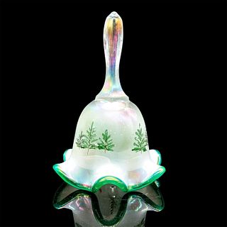 Fenton Glass Hand Painted Christmas Bell