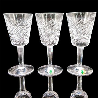 3pc Waterford Crystal Wine Glasses, Michelle
