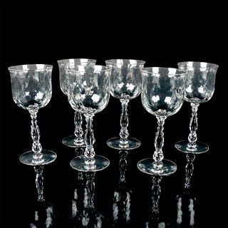 6pc Glass Water Goblets Glassware