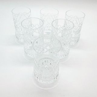 6pc Galway Irish Crystal Glassware