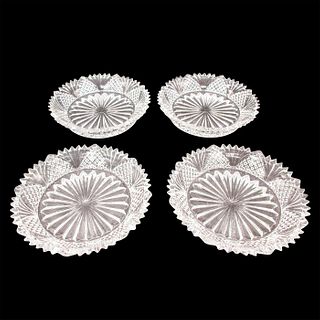 4pc Decorative Glass Pin Dishes
