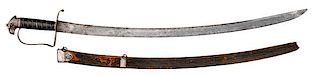 American Silver Hilt Eagle-Head Sword 