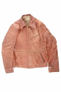 Genuine Goatskin Leather Jacket by Knopf