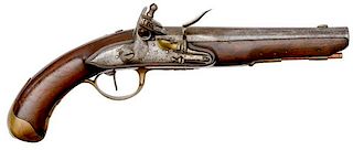 French Military Charleville Flintlock Pistol 