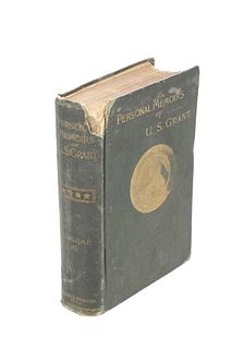 Personal Memoirs of U.S. Grant Vol 2, 1st Ed 1885