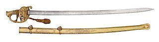 Irish-American Col. Thomas Cass Presentation Sword with Reseach, Prints and More 