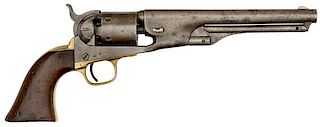 Colt Model 1861 Navy Revolver with Fitting for Stock 