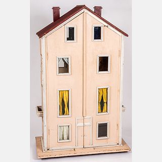 Oversized Handmade American Dollhouse 
