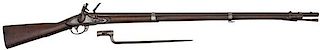 Model 1816 Harper's Ferry Flintlock Musket With Bayonet 