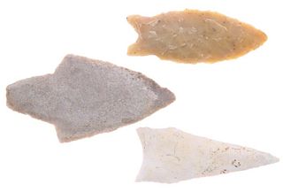 Clovis & Mayborn Projectile Point Collection (3)