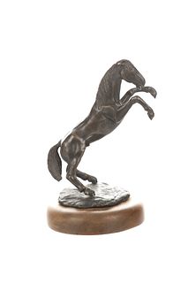 Rampant Colt Bronze by H. Berridge 1976