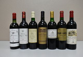 (7) Bottles of French Wine.