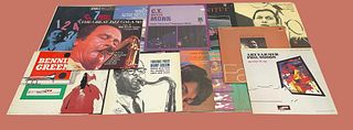 Collection 13 Vintage Jazz Vinyl Album Records ART FARMER, SONNY STITT, BENNIE GREEN 