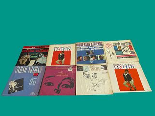 Collection 8 Vintage SARAH VAUGHAN Vinyl Album Records