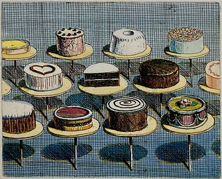 Wayne Thiebaud - Cake Window