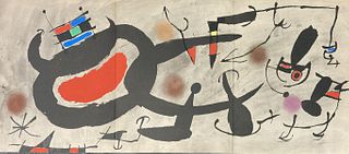 Joan Miro - Untitled Original Lithograph