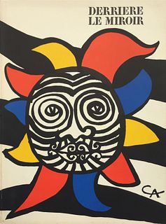 Alexander Calder - Cover from Derriere le Miroir No.