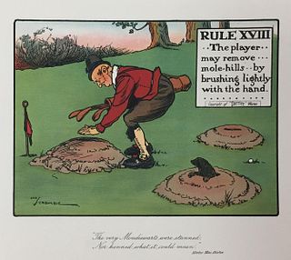 Chas Crombie - The Rules of Golf XVIII