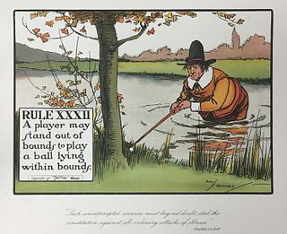 Chas Crombie - The Rules of Golf XXXII