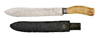 Will & Fink San Francisco, Cal Bowie Knife 