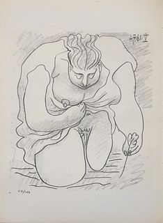 Pablo Picasso (After) - 4.7.61 V  from "Les Dejeuneres"