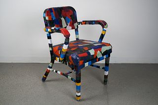 Prototype ("Ettore Sottsass Homage") Chair (Circa 1985)