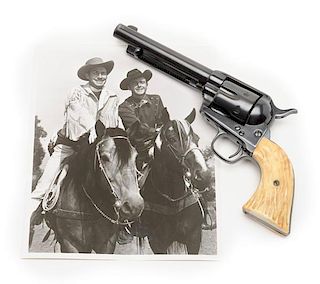 Colt U.S. Artillery Single Action Army Used During the Filming of the "Range Rider" 
