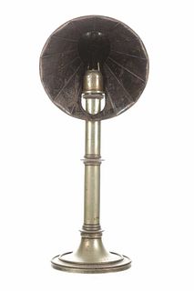 19th Century Miller's London Silver Reading Lamp
