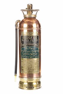 Underwriters Laboratories Fire Extinguisher 19th C