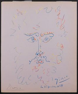 Pablo Picasso, After: Visage