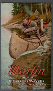 Marlin Repeating Rifles and Shotguns Advertisement by Philip R. Goodwin 