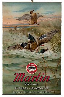 Marlin Repeating Rifles and Shotguns Advertisement by G. Muss Arnolt 