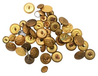 Group of Civil War Military Buttons