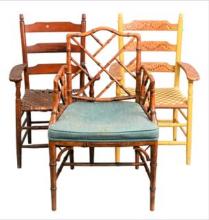 Three Arm Chairs