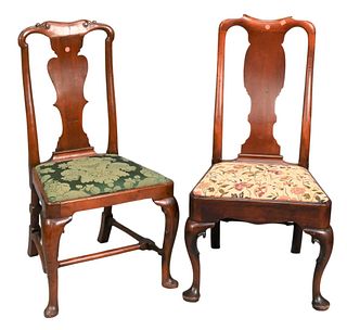 Two George II Side Chairs