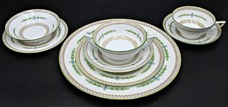 98 Piece Minton "Kent" Porcelain Dinnerware Set