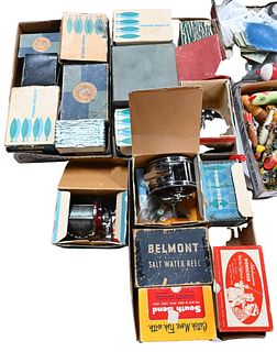 Approximately 18 Boxed Fishing Reels