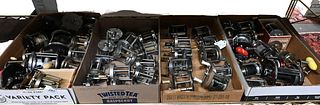 Approximately 47 Piece Lot of Baitcaster Reels