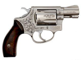 *Factory Engraved Smith & Wesson Model 60 Revolver 