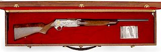 *Browning BAR Hi-Power Rifle, Engraved by J. Dujardin And E. Vos 