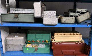 Six Tackle Boxes