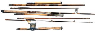 Large Group of Fly Rods and Fly Rod Parts