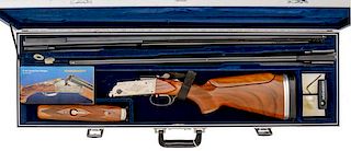 *Cased Kriegoff Model K-80 Competition Shotgun And Barrel Set  